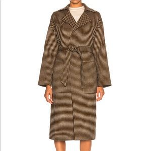 ISO Nanushka Alamo Houndstooth coat XS